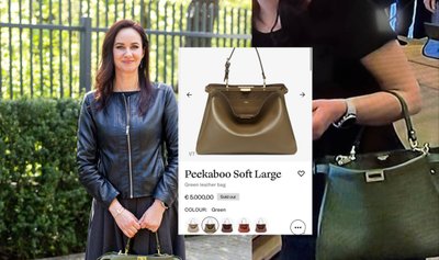 I. Ruginienė sulaukė klausimų dėl rankinės panašumo į prabangų modelį