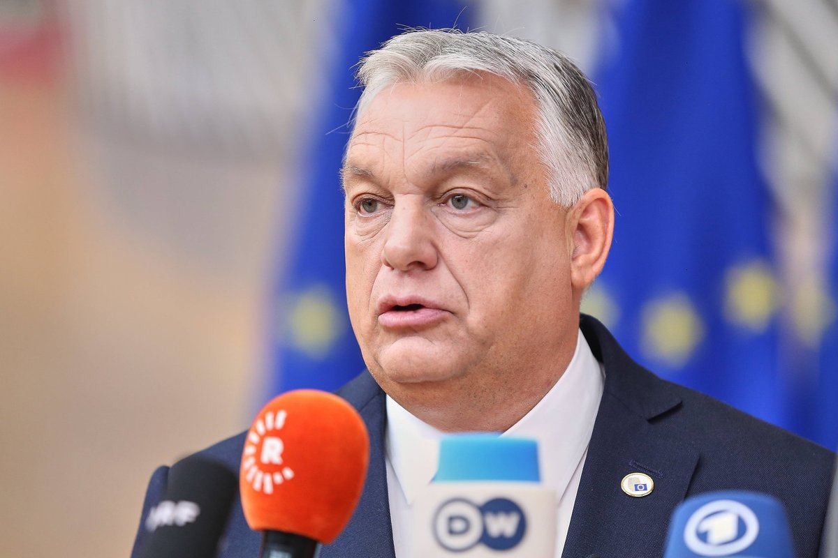 Orbanas: Ukrainai nederėtų nerimauti dėl Vengrijos dronų