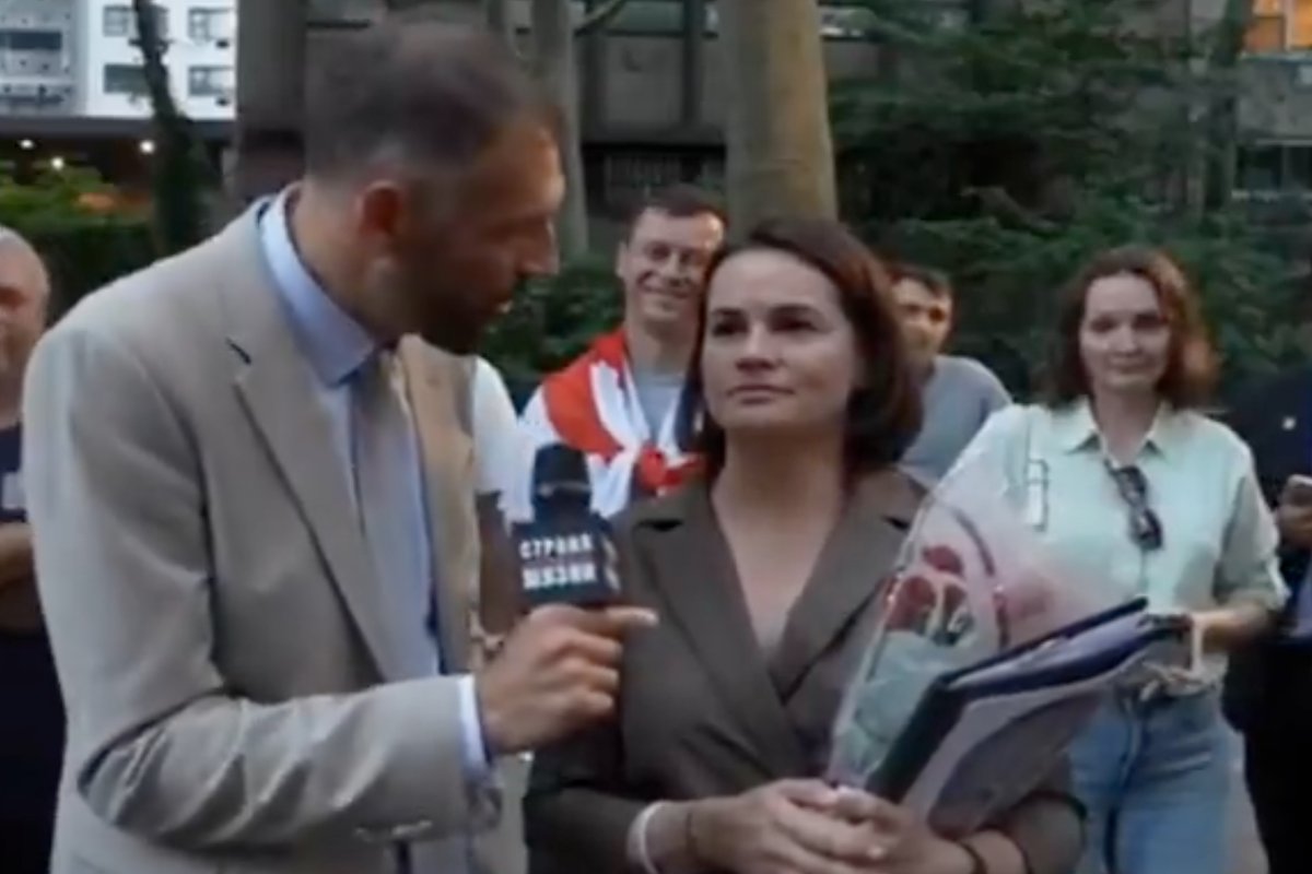 Po Cichanouskio akibrokšto Niujorke – tikra audra - Delfi