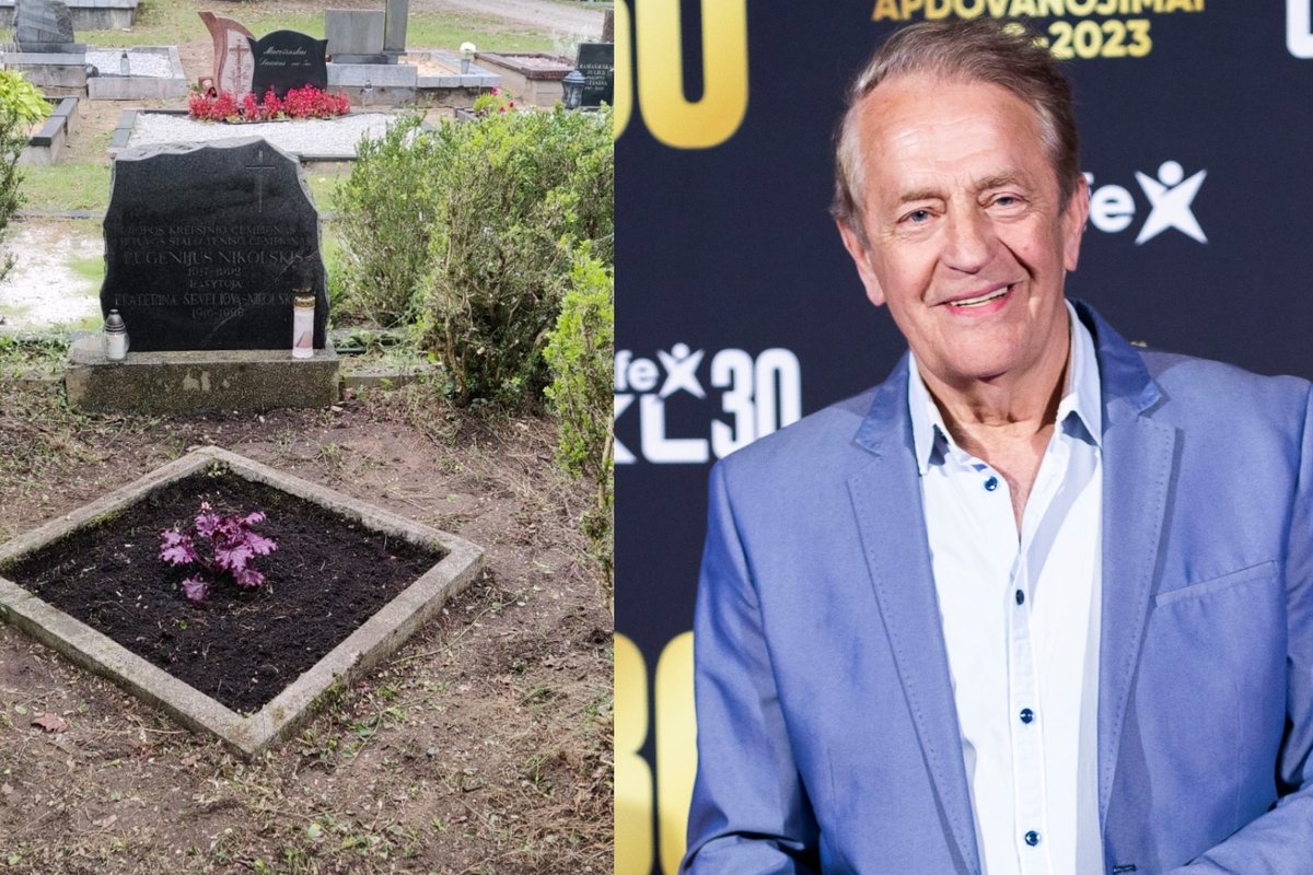 Dėl apleisto legendinio krepšininko kapo sunerimęs Vidas Mačiulis šiandien išvydo visai kitokį vaizdą