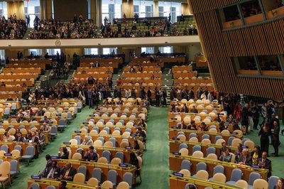 Benjamino Netanyahu kalba JT Generalinėje Asamblėjoje