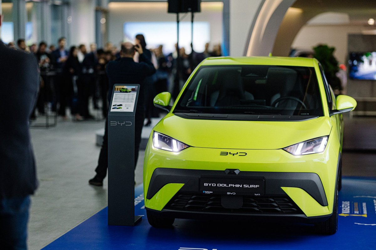 Vilniuje atidarytas BYD salonas – renginys apie ateitį, tvarumą ir bendruomenę