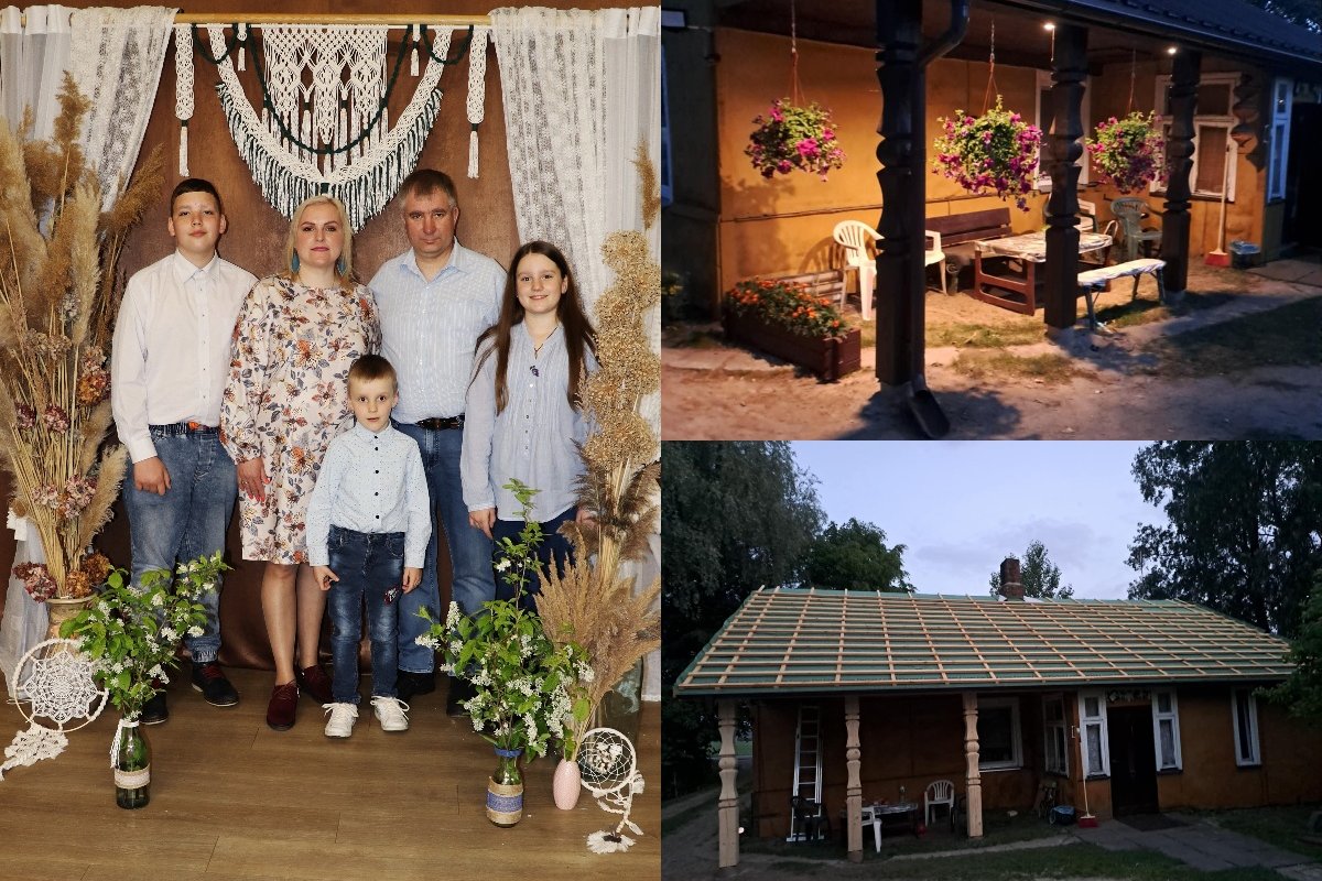 Šimtametėje sodyboje įsikūrusios daugiavaikės šeimos svajonė taps realybe: tikrai nieko nesitikėjome