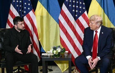 Volodymyro Zelenskio ir Donaldo Trumpo susitikimas