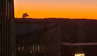 Gyventojai pranešė apie įtartiną vaizdą nuo Astravo AE pusės