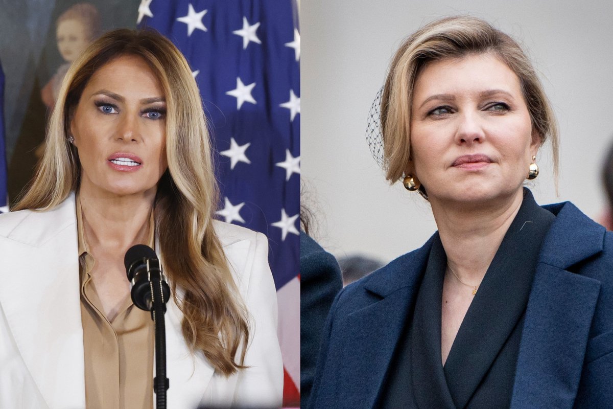 Paaiškėjo tema, kuria Olena Zelenska siekia pasikalbėti su Melania Trump: ko prašo pirmoji Ukrainos ponia?