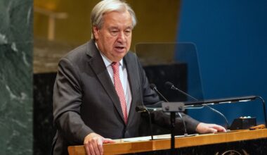 Guterresas: pernelyg daug krizių lieka nekontroliuojamos