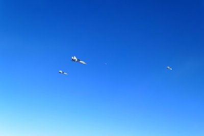 NATO naikintuvai perėmė penkis Rusijos lėktuvus