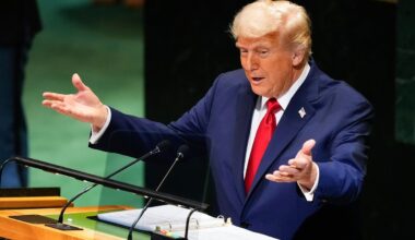 Niujorke – aršus Trumpo kreipimasis į pasaulio lyderius