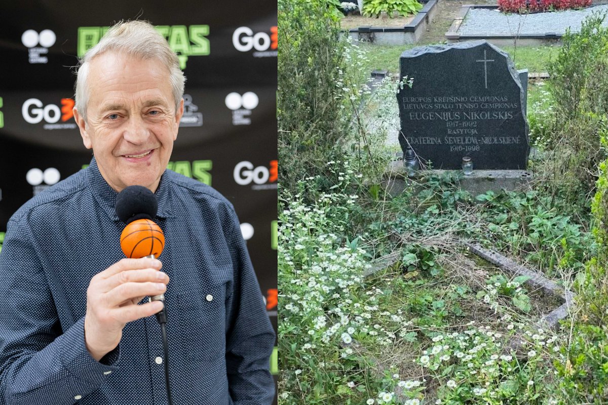 Legendinio krepšininko kapą aplankęs Vidas Mačiulis pakraupo: liūdna, kai toks vaizdas