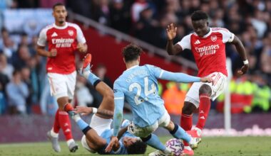 Dramatiškas „Arsenal“ ir „Man City“ mūšis baigėsi lygiosiomis - Delfi