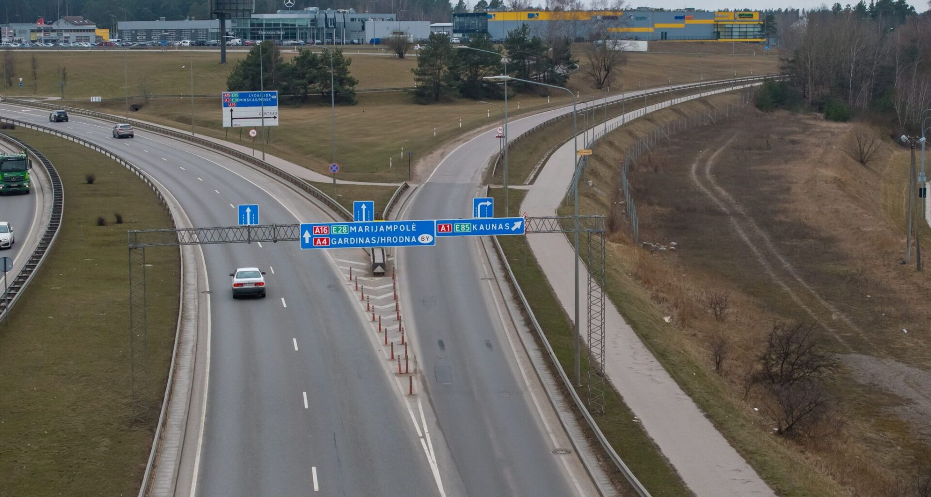 Vilnius pats imasi plėsti Gariūnų išvažiavimą link Kauno – valstybė darbų neprioritetizavo