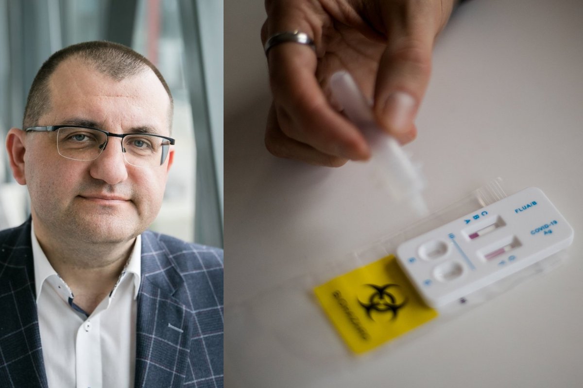Gripo, COVID-19 ir peršalimo skirtumai: patarimai iš prof. Kasiulevičiaus