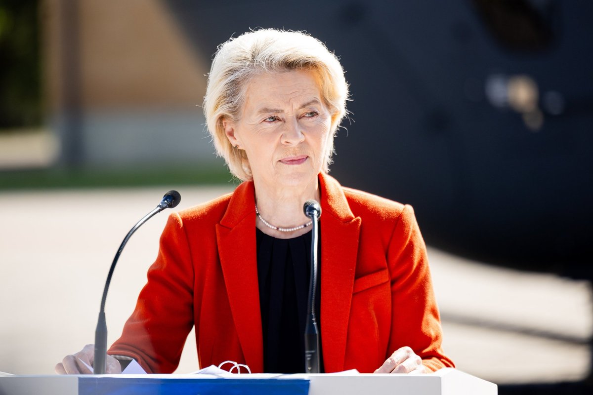 Ursula von der Leyen: saugosime kiekvieną Europos sienų centimetrą