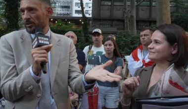 Niujorke – nejaukus epizodas tarp Cichanouskių - Delfi