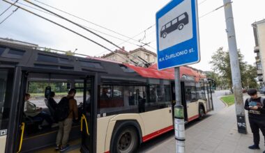 Čiurlionio gimtadienį Vilniaus viešasis transportas pasitinka garsiniu ir vizualiniu patyrimu keleiviams