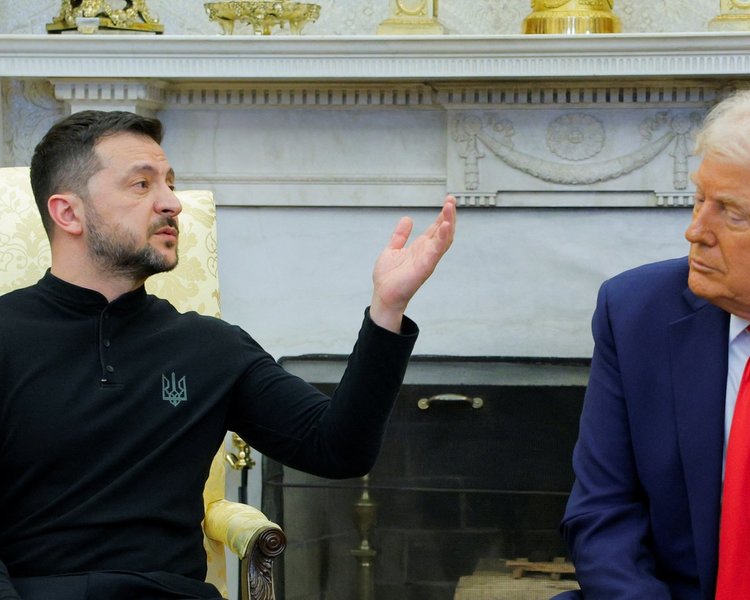 V. Zelenskis ir D. Trumpas (nuotr. SCANPIX) 16