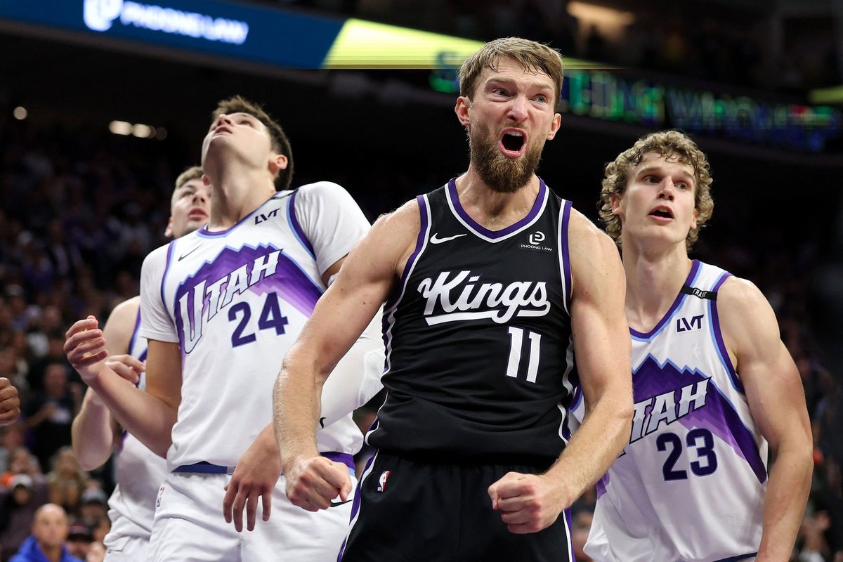 Pergalingą metimą pataikęs Sabonis riaumojo kaip liūtas – pirmoji „Kings“ pergalė šį sezoną