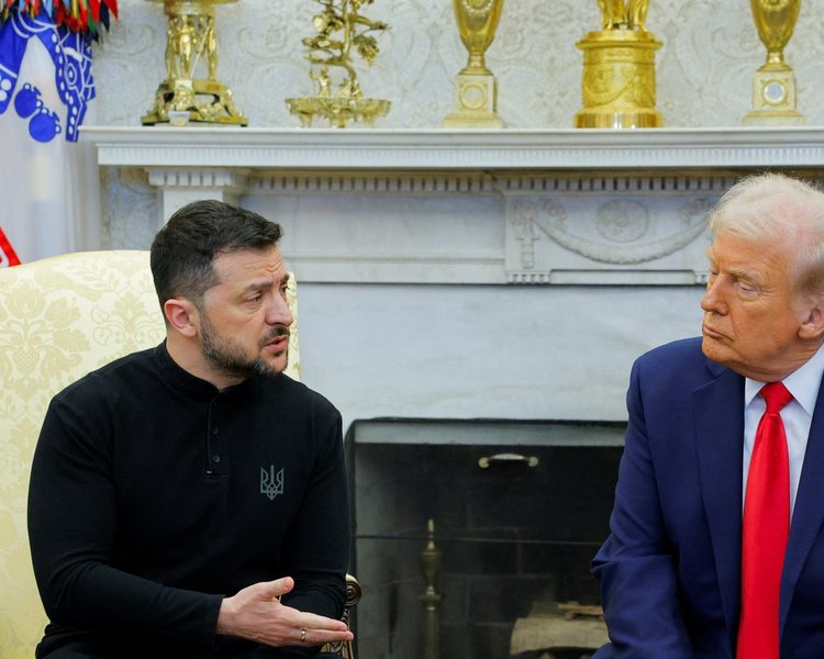 V. Zelenskis ir D. Trumpas (nuotr. SCANPIX) 15