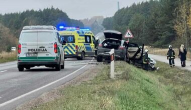 Siaubinga avarija Alytuje: medikai gaivino vyrą, tačiau nesėkmingai – mirė vietoje - tv3.lt