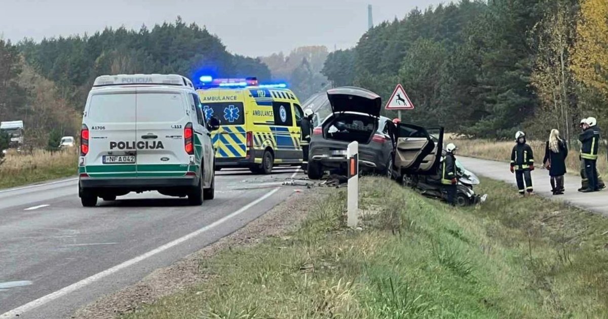 Siaubinga avarija Alytuje: medikai gaivino vyrą, tačiau nesėkmingai – mirė vietoje - tv3.lt