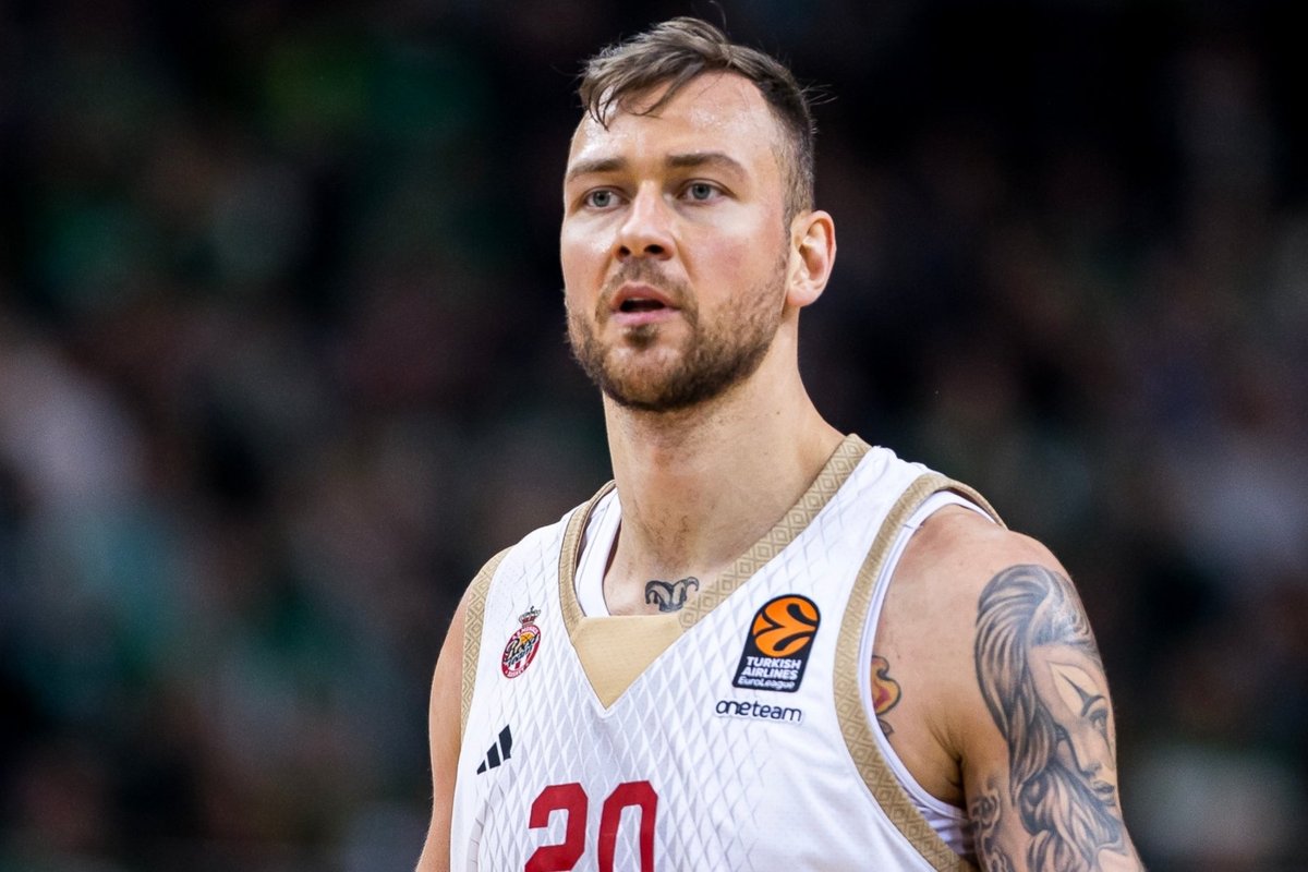 Galingai „Crvena Zvezda“ gretose debiutavęs Motiejūnas varė į neviltį Jasikevičių