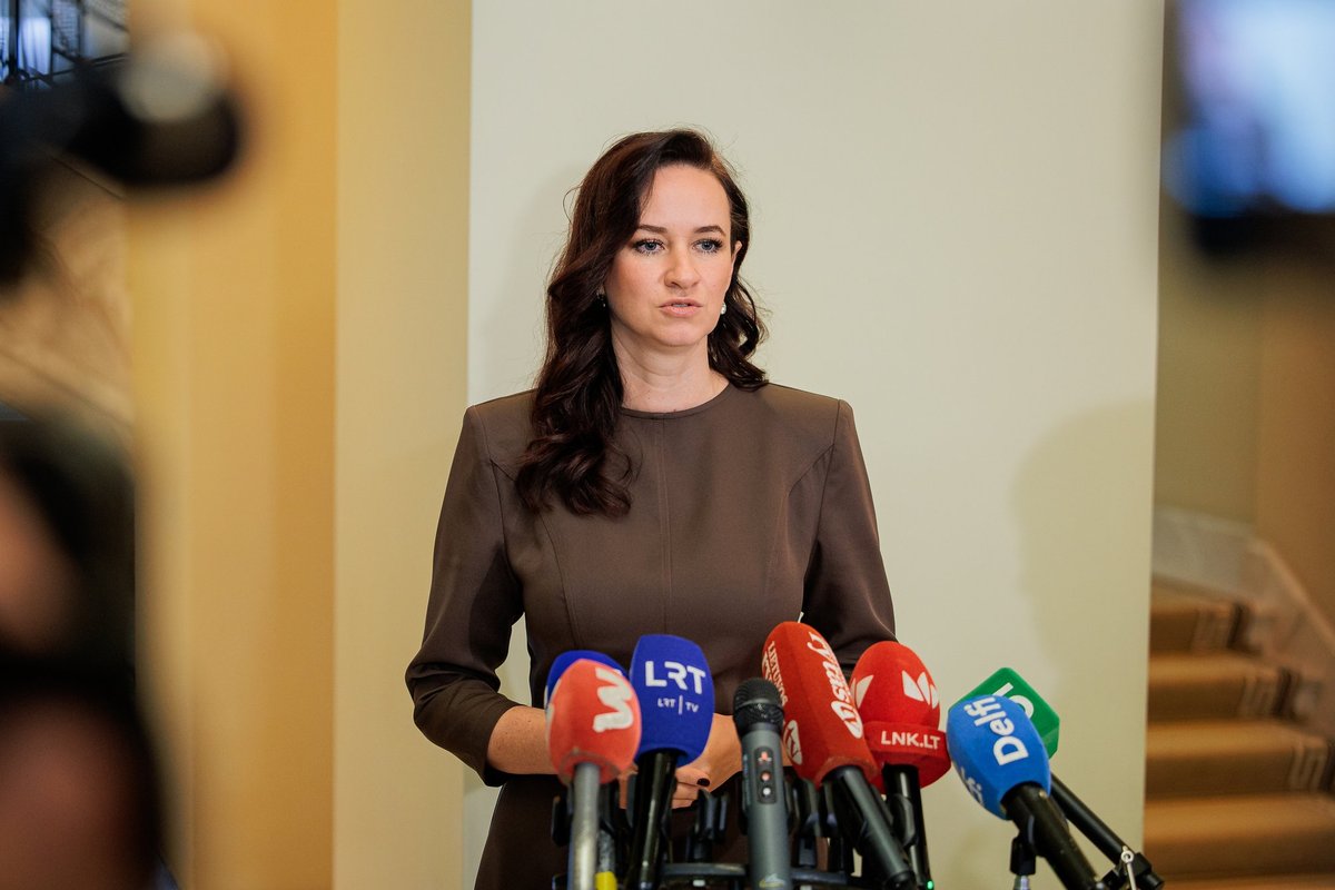 Ruginienė kartoja: derybų su Baltarusija nebus, tarnybos į kontrabandinius balionus reaguos griežtai