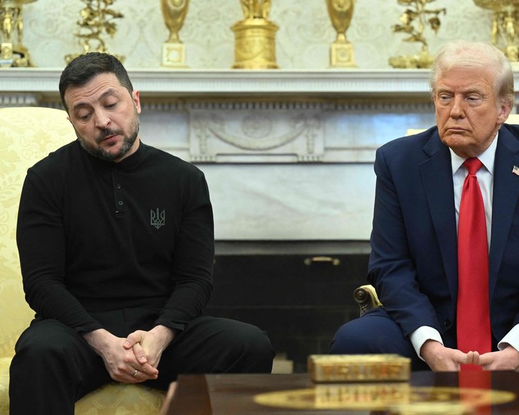 V. Zelenskis ir D. Trumpas (nuotr. SCANPIX) 28