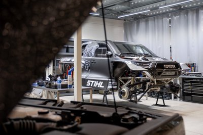 Ralio automobilis Toyota Hilux