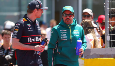 F. Alonso pakomentavo M. Verstappeno šansus pakovoti dėl titulo