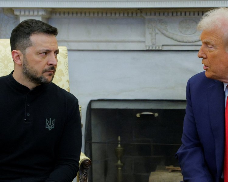 V. Zelenskis ir D. Trumpas (nuotr. SCANPIX) 13