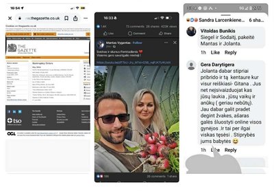 Milda May ir Mantas Vygantas