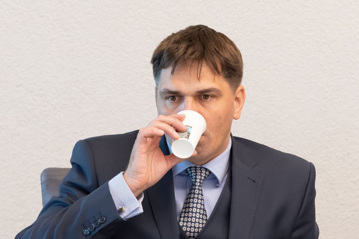 Po vizito Varėnoje pasisakė pats Ignotas Adomavičius