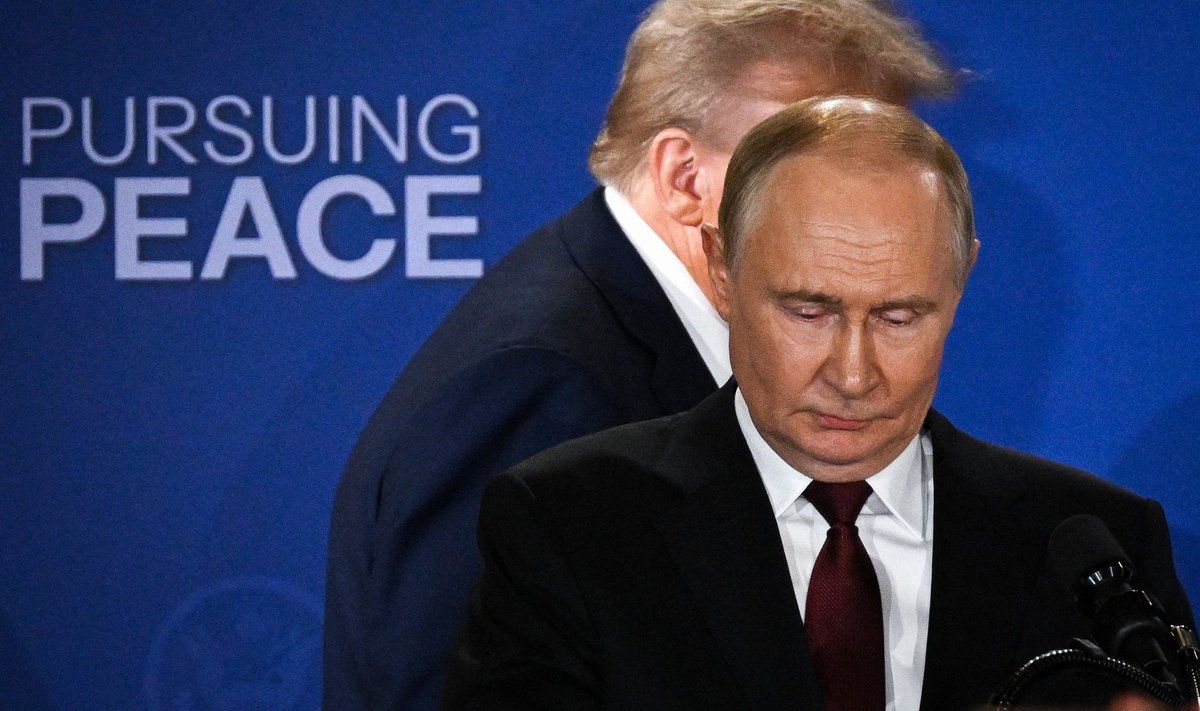 Donaldas Trumpas ir Vladimiras Putinas