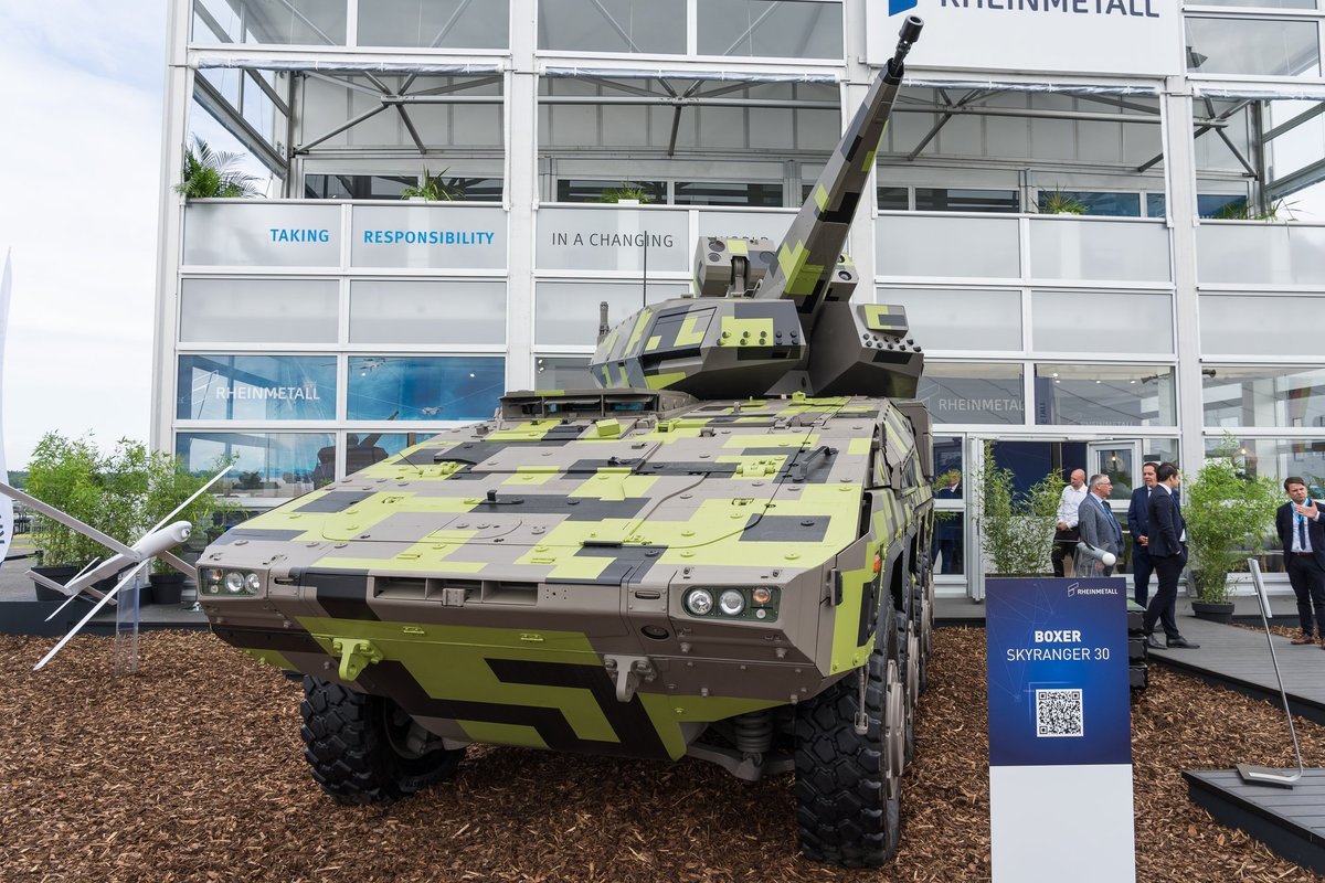 Baigta projektuoti dalis „Rheinmetall“ gamyklos