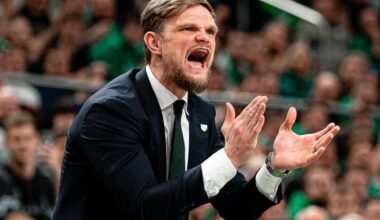 Tautvydas Sabonis ir „Liūtai“ pasiekė pirmą pergalę Europoje
