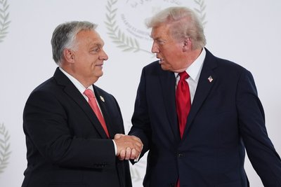 Viktoras Orbanas ir Donaldas Trumpas