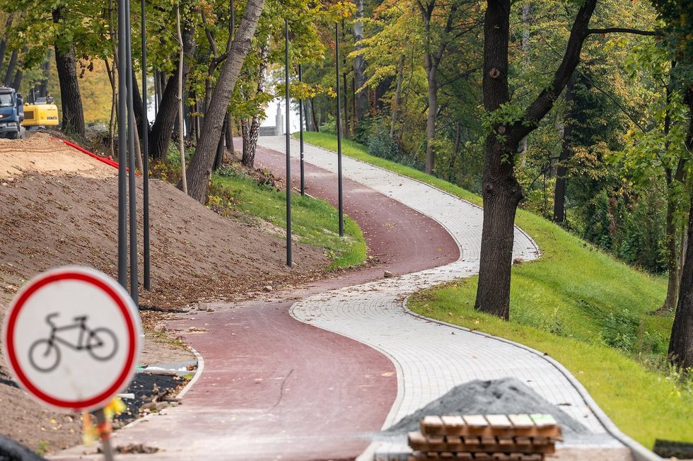 Milikonių kalno rekonstrukcija (nuotr. Kauno savivaldybės)