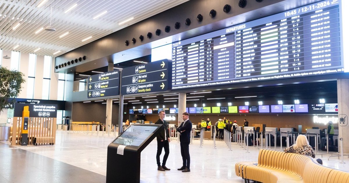 Vilniaus oro uostas buvo uždarytas visą naktį: paveikta apie 30 skrydžių
