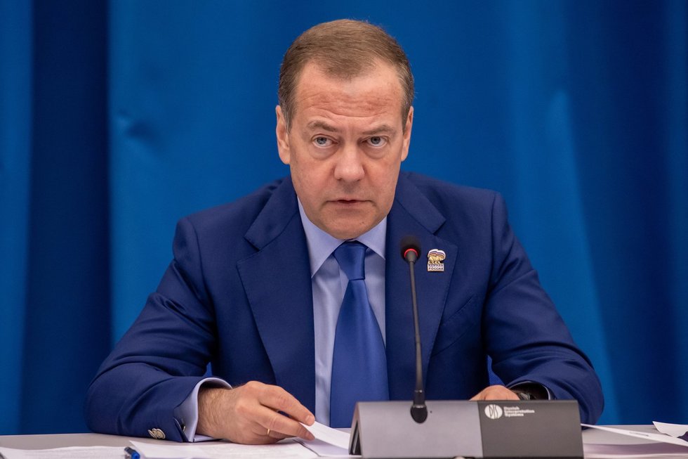 Dmitrijus Medvedevas (nuotr. SCANPIX)