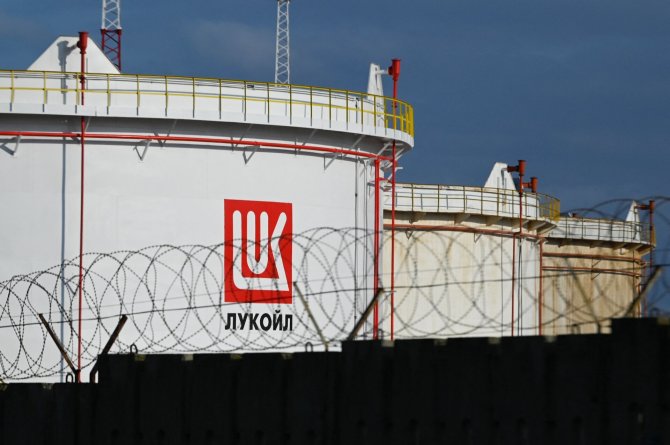 „Lukoil“ / NIKOLAY DOYCHINOV / AFP