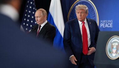 Trumpas įvardijo sąlygą susitikimui su Putinu - Delfi