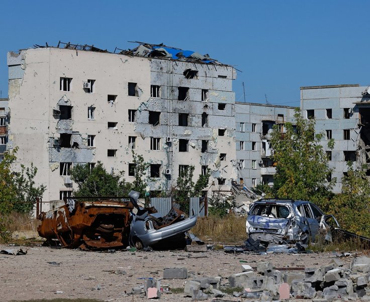 Karas Ukrainoje. 2025-ųjų spalis (nuotr. SCANPIX) 3