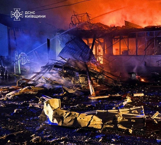 Rusų ataka Kyjive (nuotr. Telegram) 21