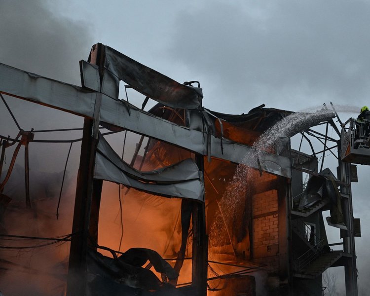 Karas Ukrainoje. Kyjive įvykdyta brutali ataka (nuotr. SCANPIX) 3