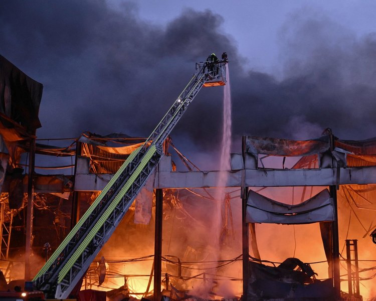 Karas Ukrainoje. Kyjive įvykdyta brutali ataka (nuotr. SCANPIX) 5