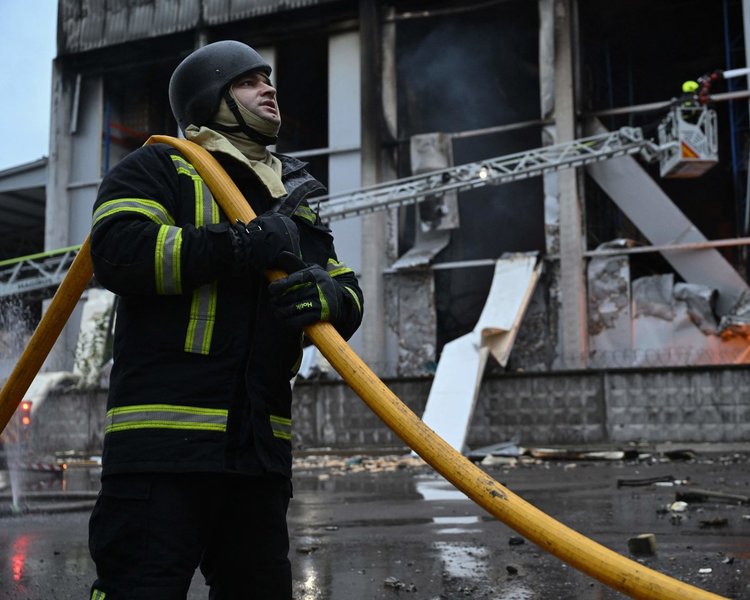 Karas Ukrainoje. Kyjive įvykdyta brutali ataka (nuotr. SCANPIX) 7