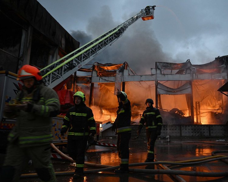 Karas Ukrainoje. Kyjive įvykdyta brutali ataka (nuotr. SCANPIX) 8