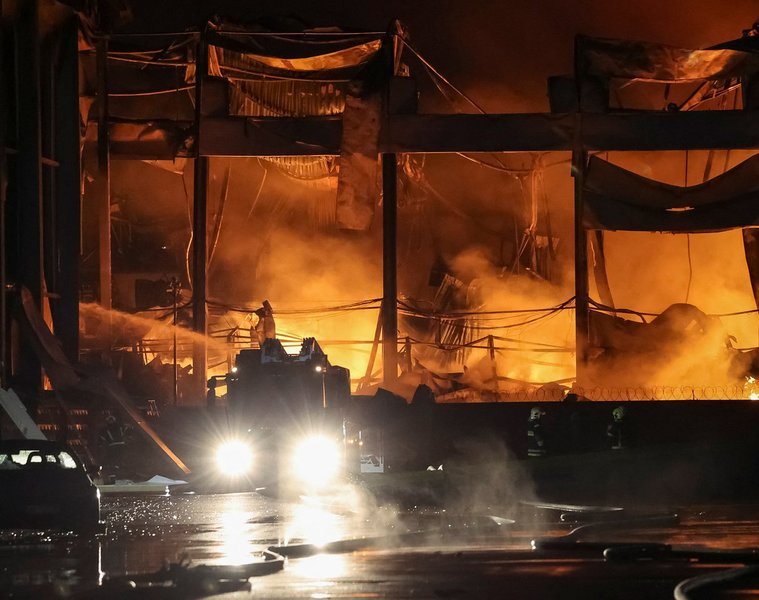 Karas Ukrainoje. Kyjive įvykdyta brutali ataka (nuotr. SCANPIX) 11