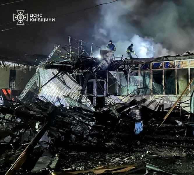 Rusų ataka Kyjive (nuotr. Telegram) 22